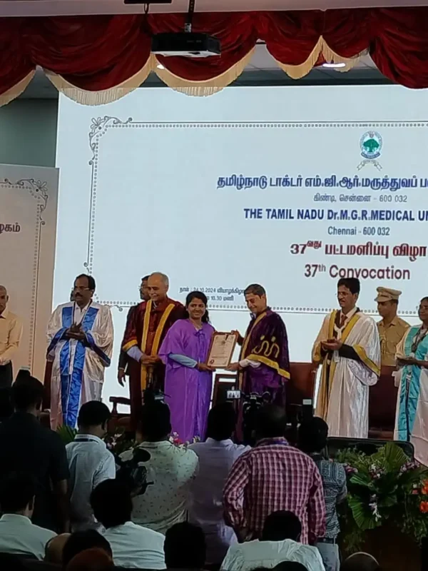 37TH CONVOCATION HELD AT CHENNAI